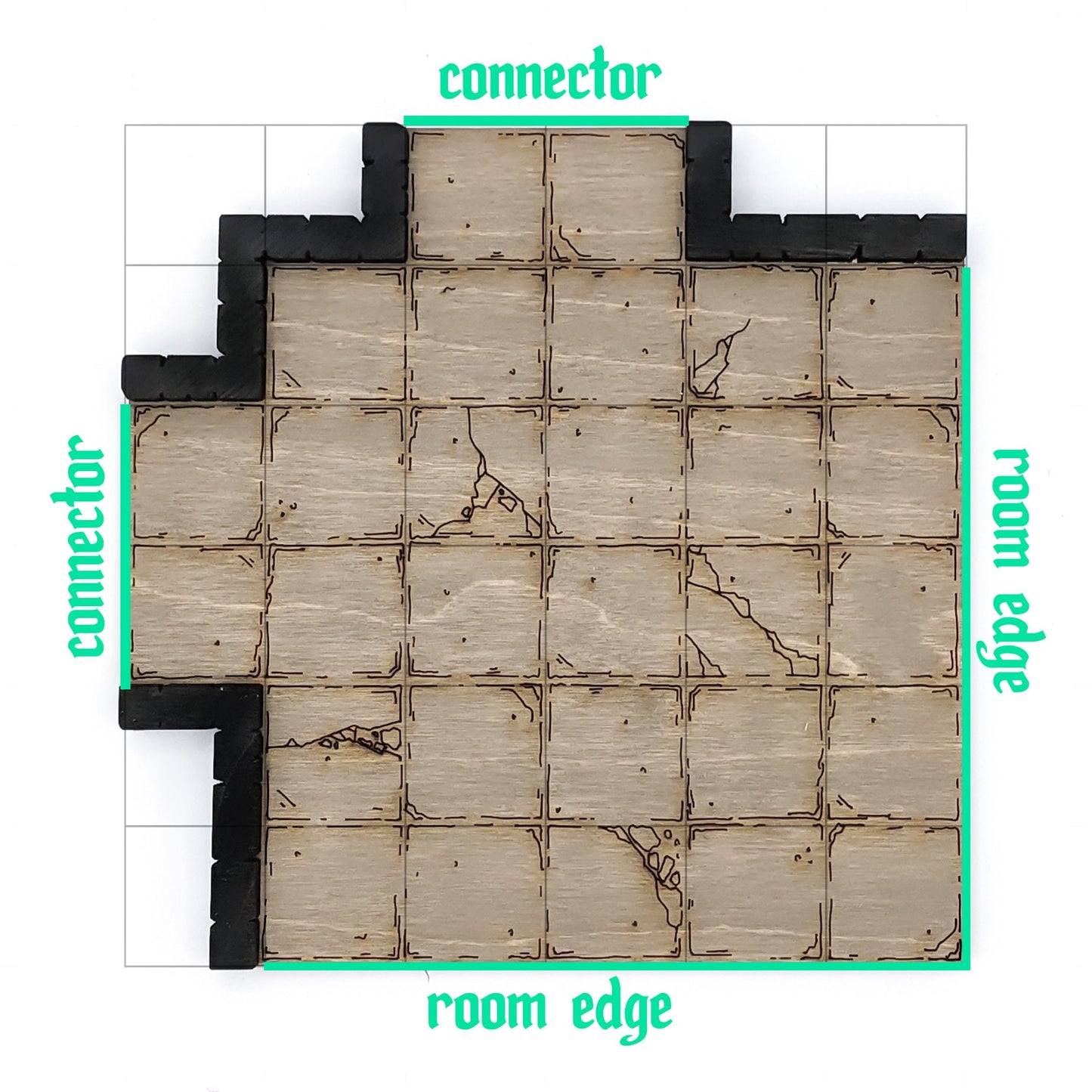 Dungeon - Room - Corner 2-Exit A
