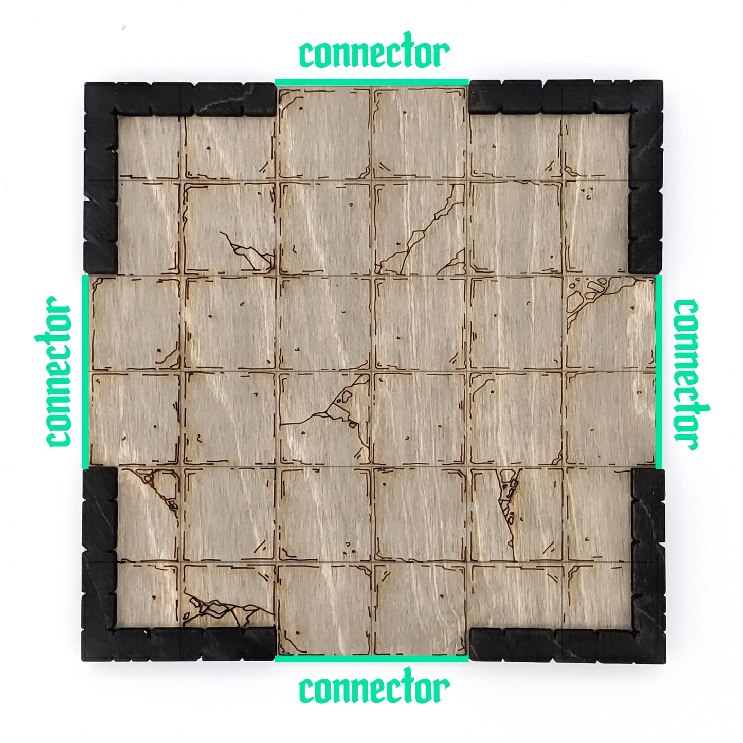Dungeon - Connector - Intersection 4-Way C