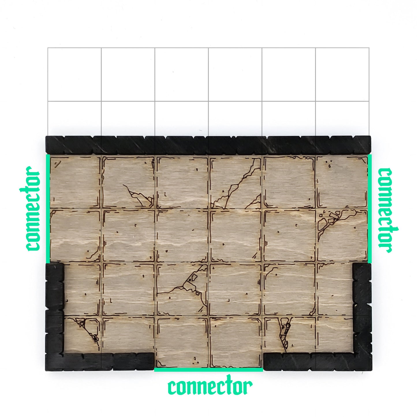 Dungeon - Connector - Intersection 3-Way D