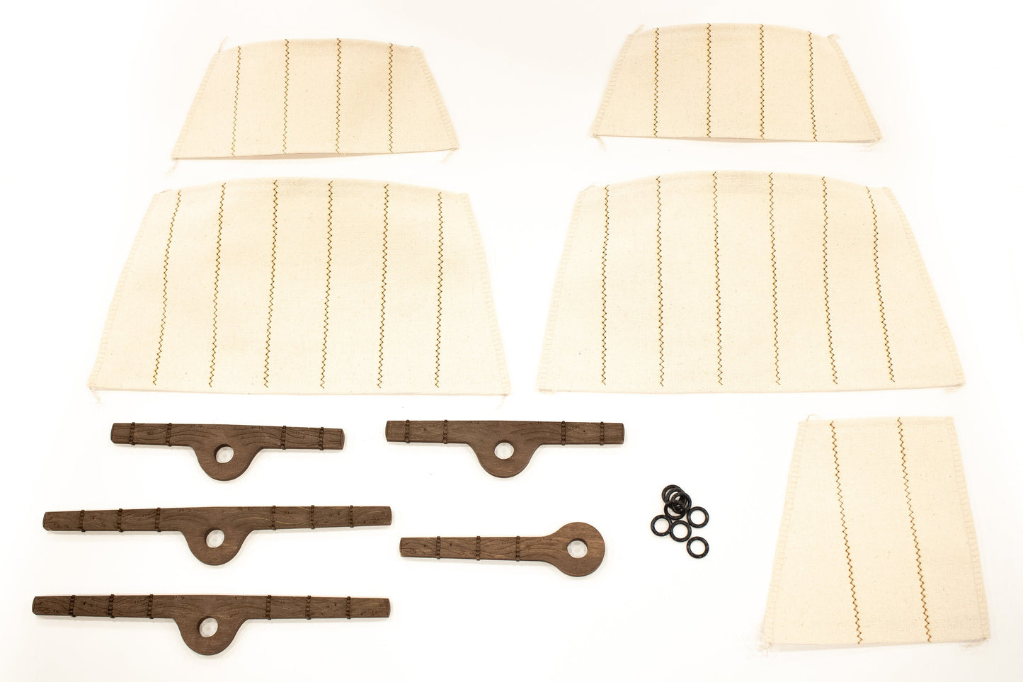 Brigantine Ship Sails and Yards Upgrade Kit