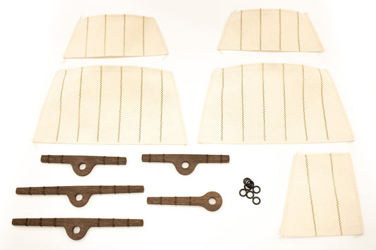 Brigantine Ship Sails and Yards Upgrade Kit