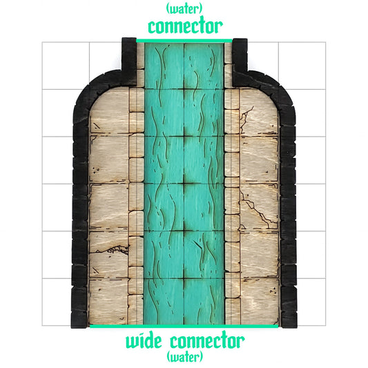 Sewer - Wide-to-Connector - Straight A