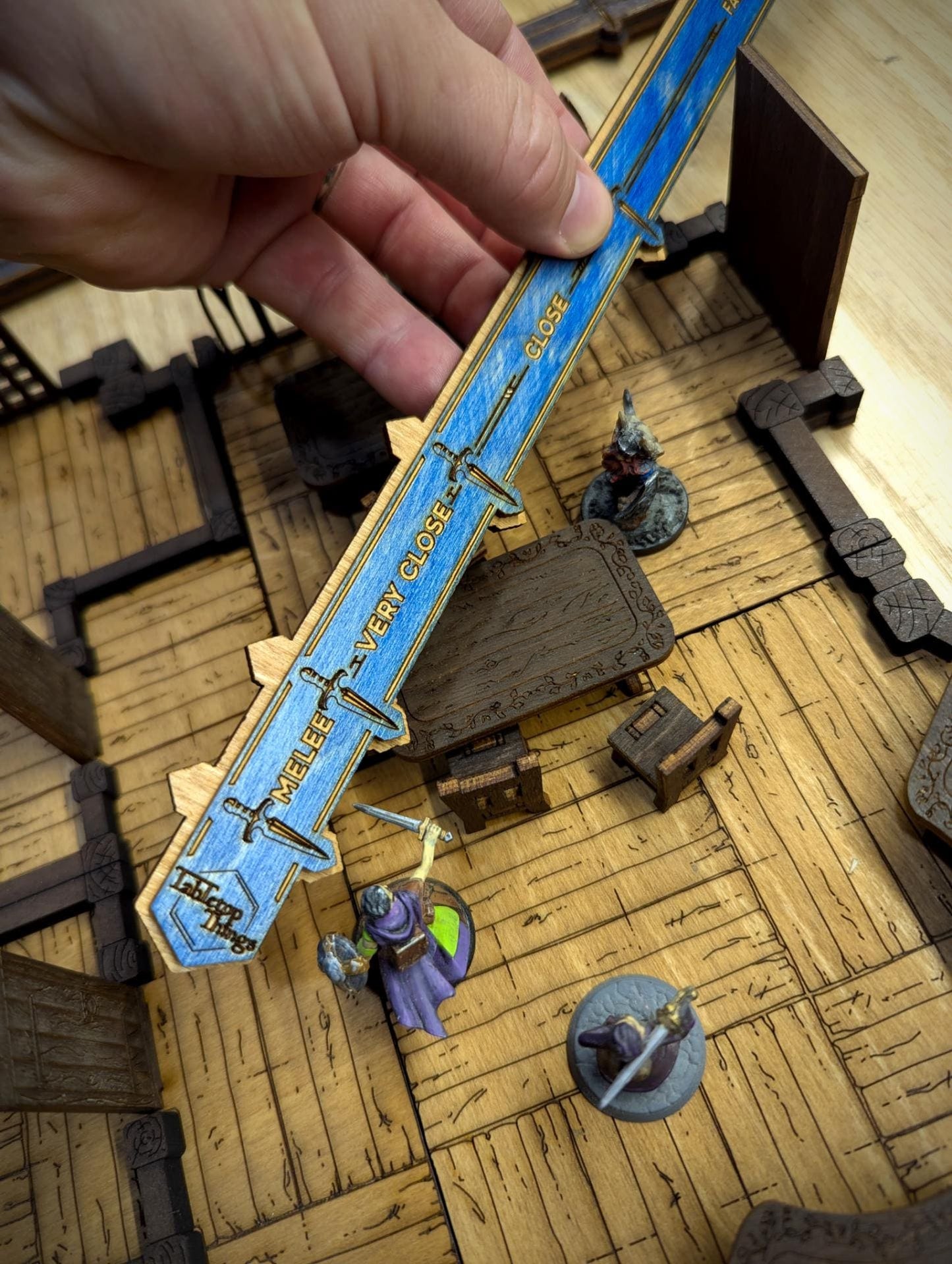 Daggerheart Compatible Combat Range Measuring Tool