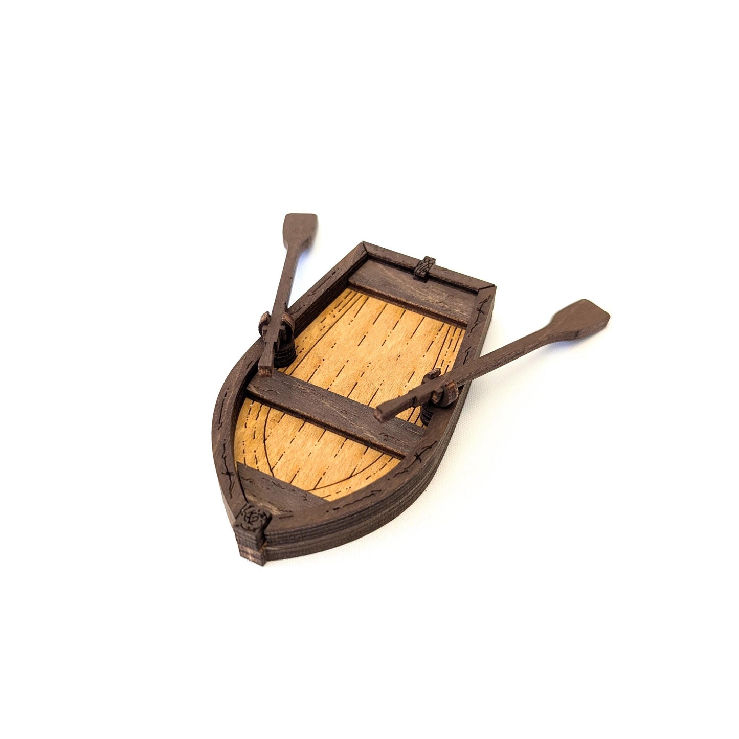 Rowboat with Moveable Oars