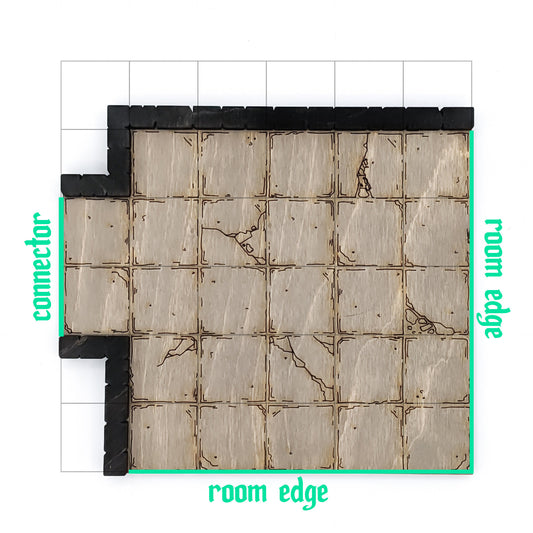 Dungeon - Room - Corner 1-Exit B