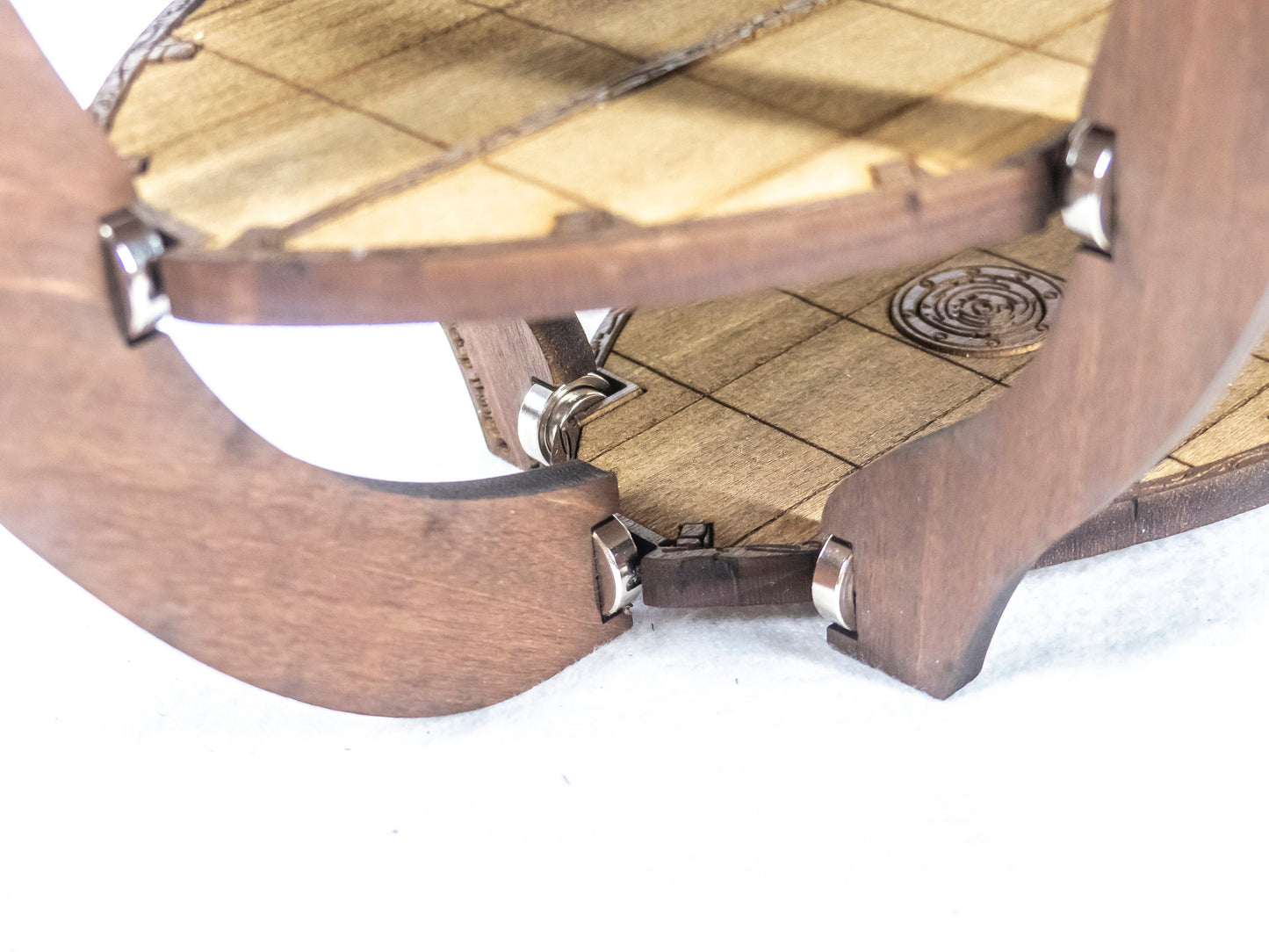 Magnetic Warship for TTRPGs like D&D, Pathfinder, Daggerheart | Painted, Ready for Use