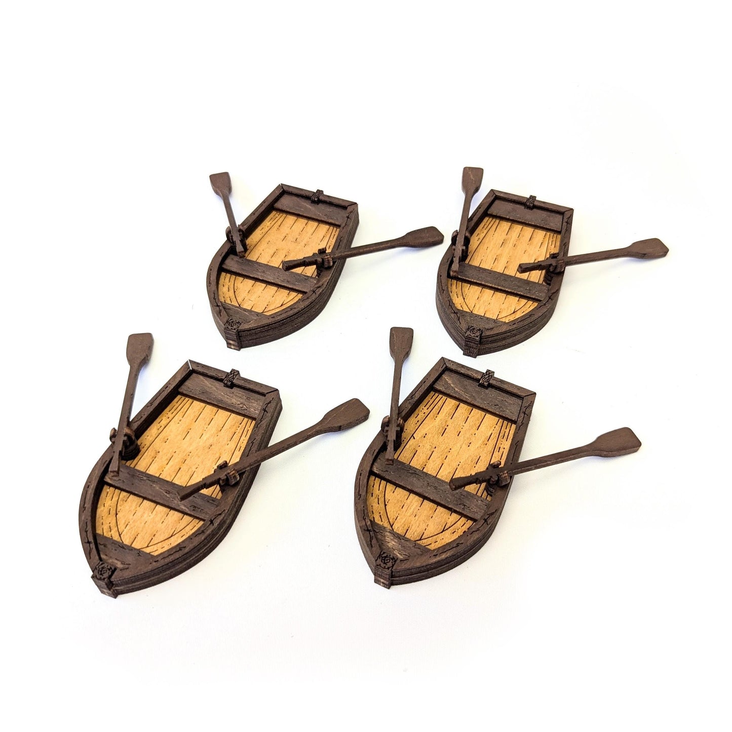 Rowboat with Moveable Oars