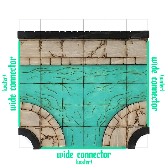 Sewer - Wide - Intersection 3-Way A