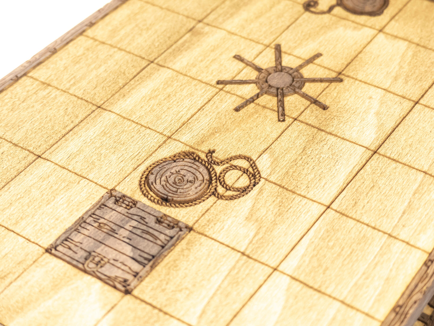Magnetic Warship for TTRPGs like D&D, Pathfinder, Daggerheart | Painted, Ready for Use