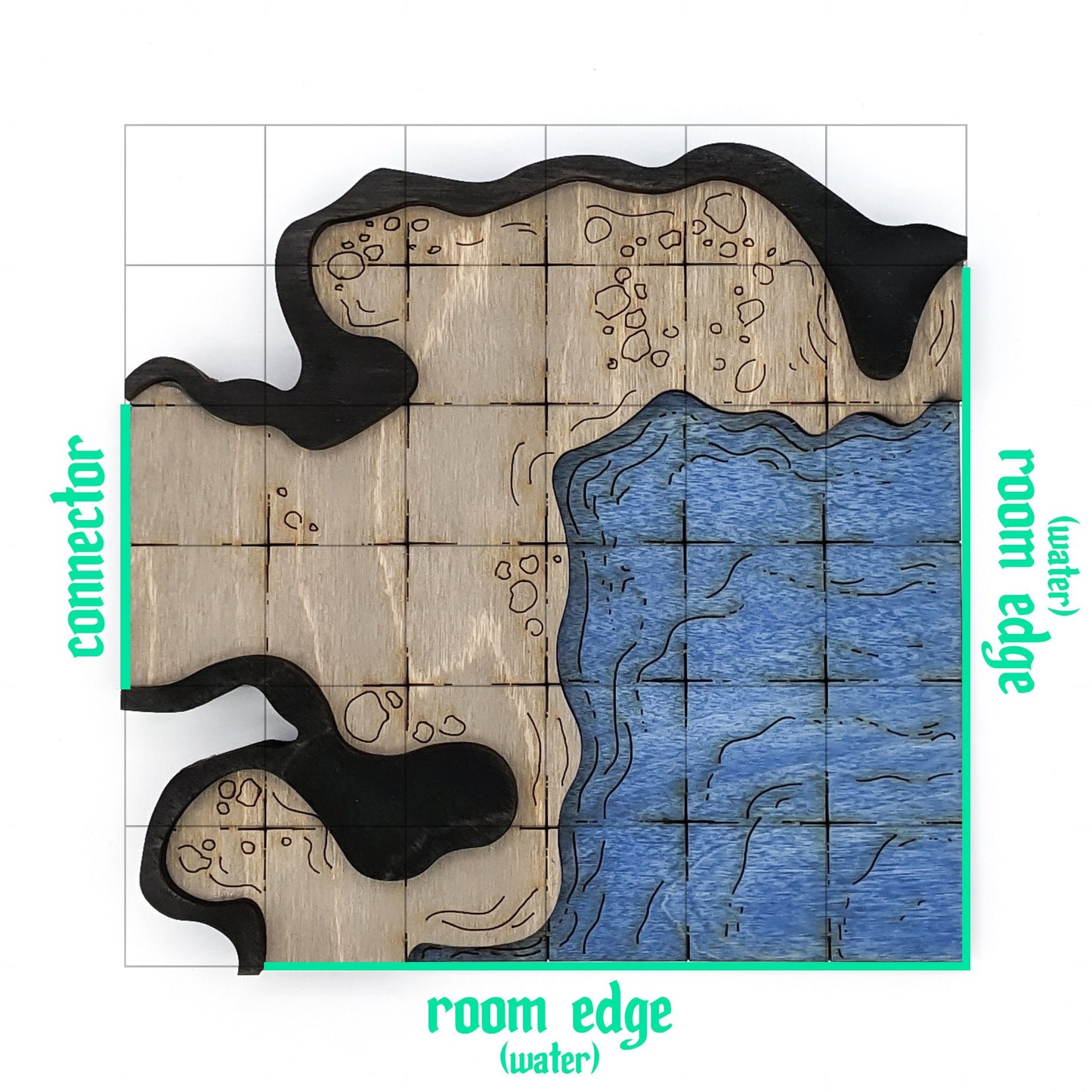 Cavern - Room - Water Corner 1-Exit A