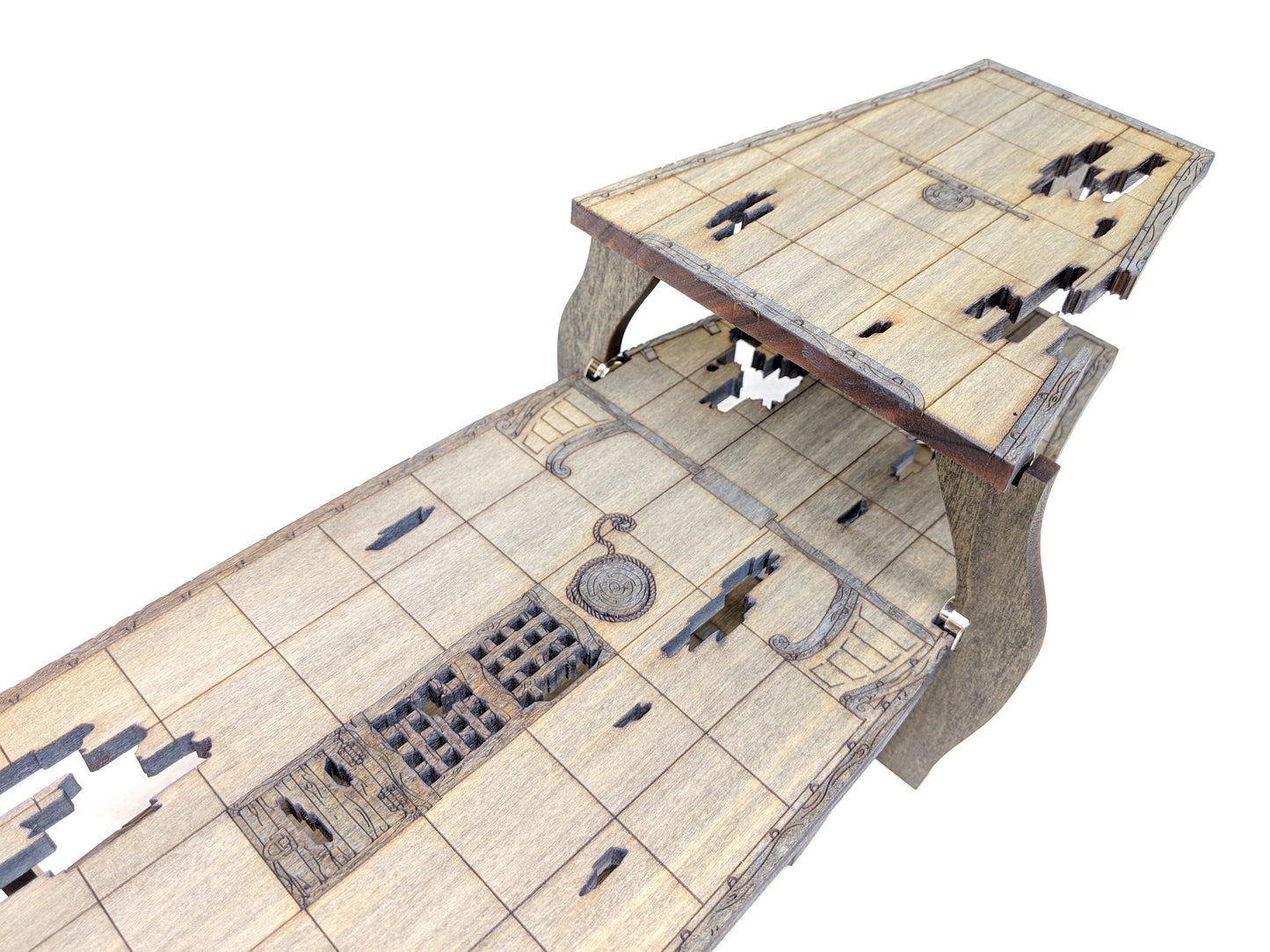 Common Ghost Brigantine Ship // for Tabletop RPGs like D&D, Pathfinder