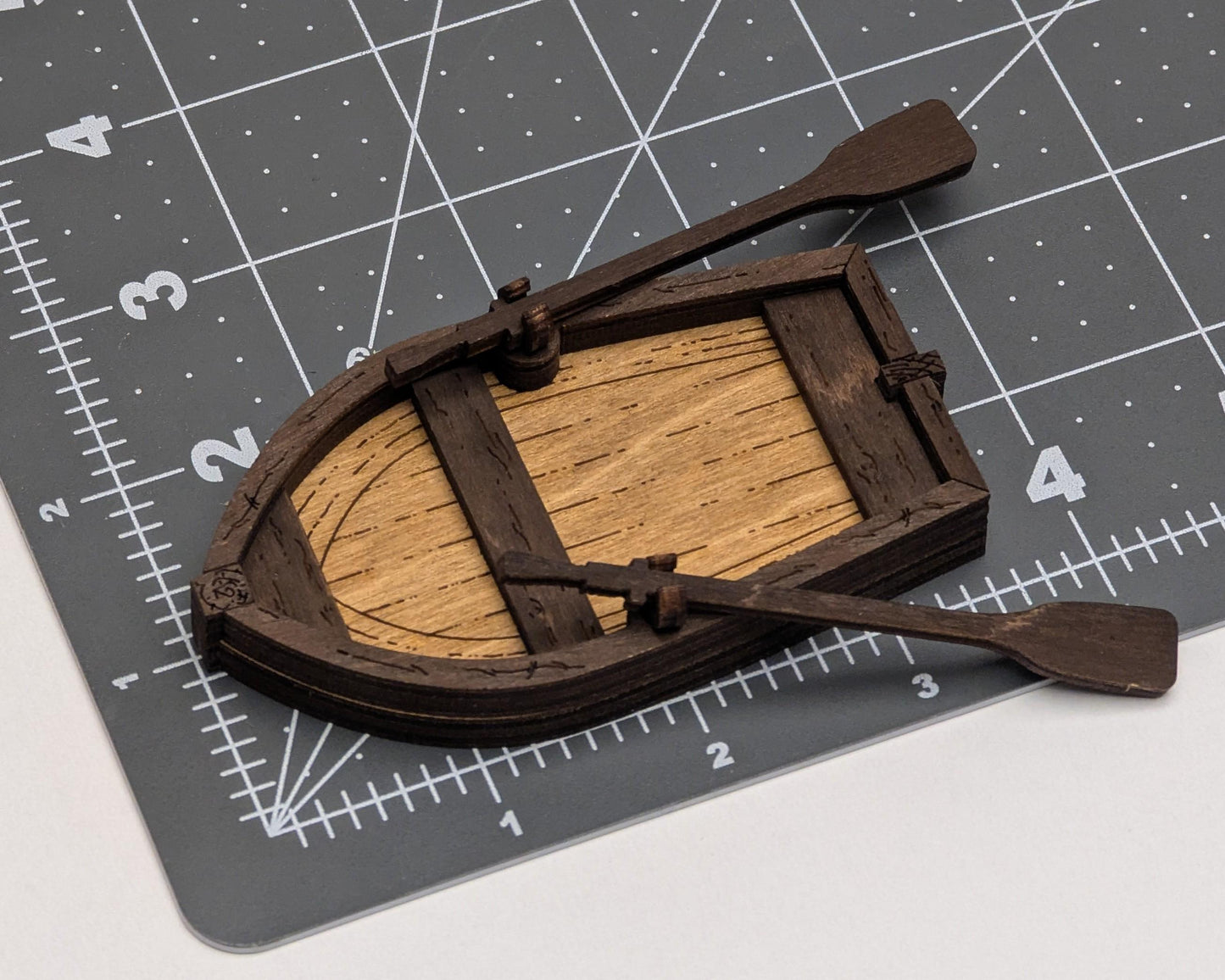 Rowboat with Moveable Oars