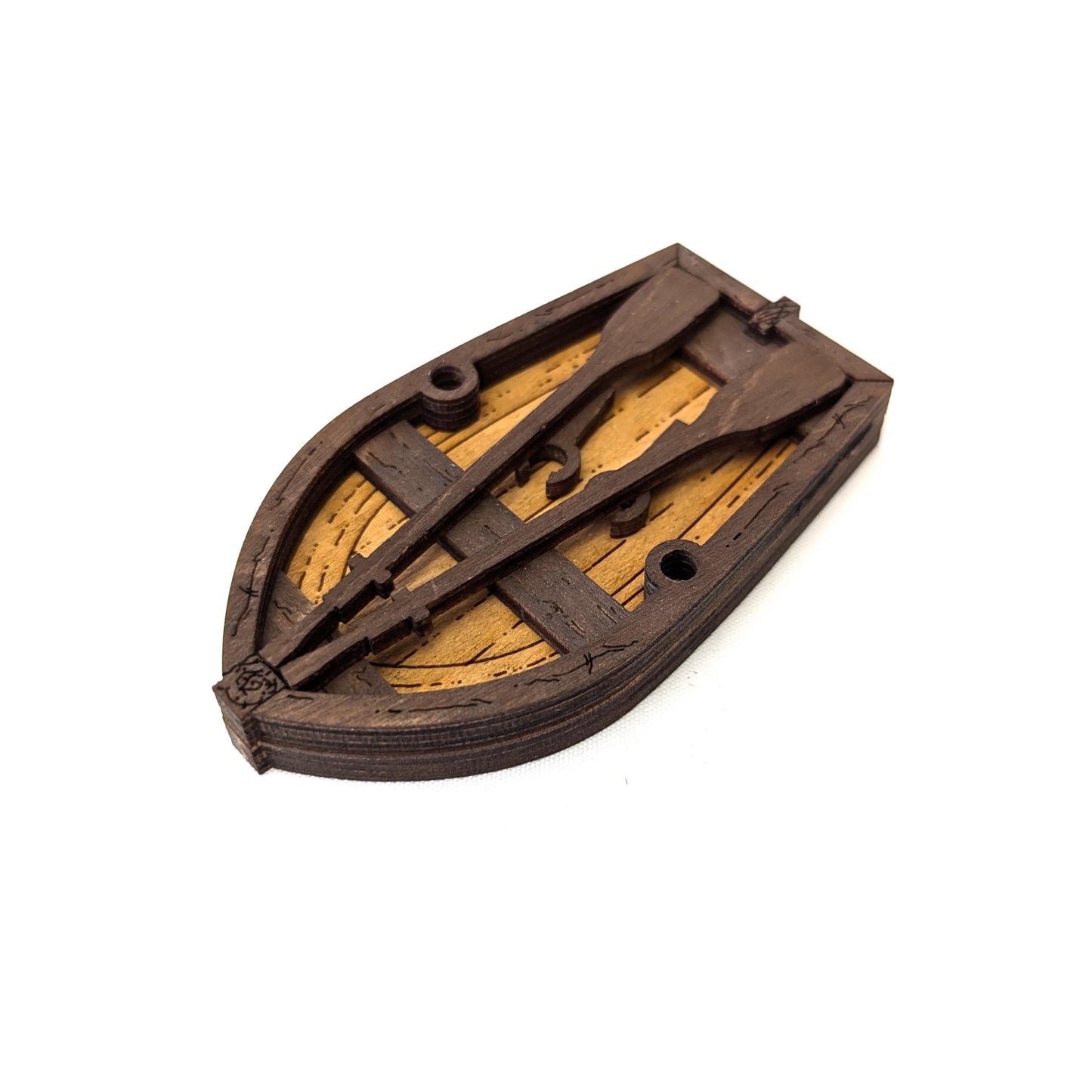 Rowboat with Moveable Oars