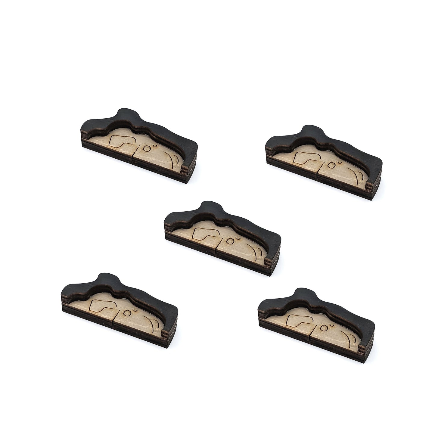 Cavern - Connector - Cap A (set of 5)