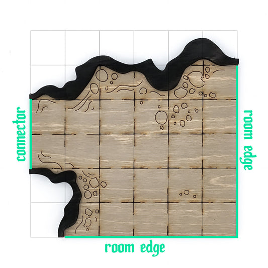 Cavern - Room - Corner 1-Exit A