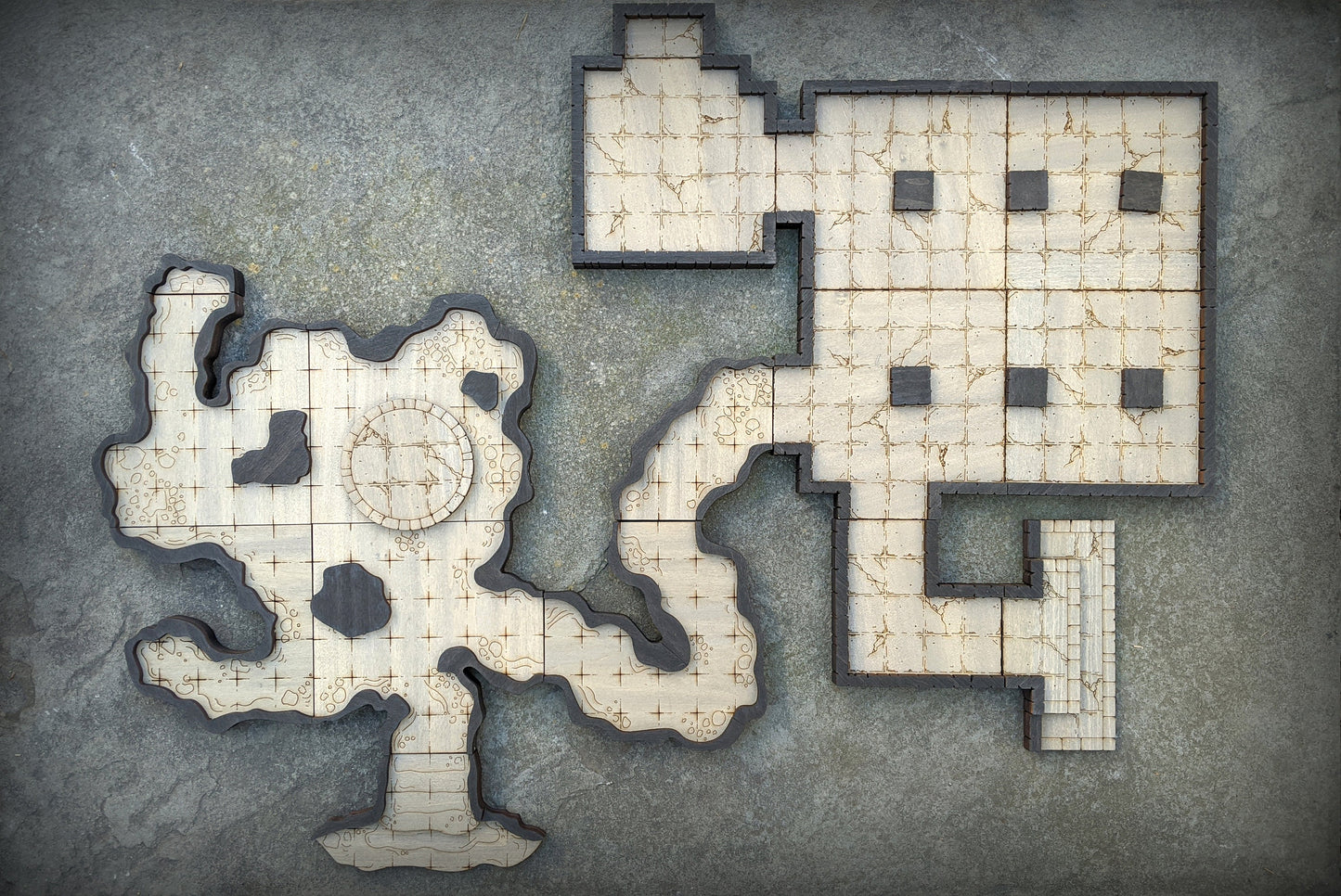 Dungeon - Connector - Intersection 4-Way B