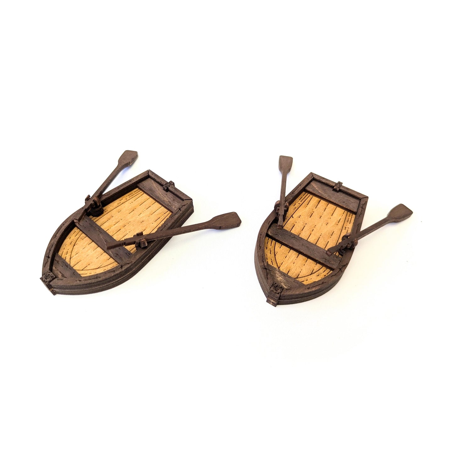 Rowboat with Moveable Oars