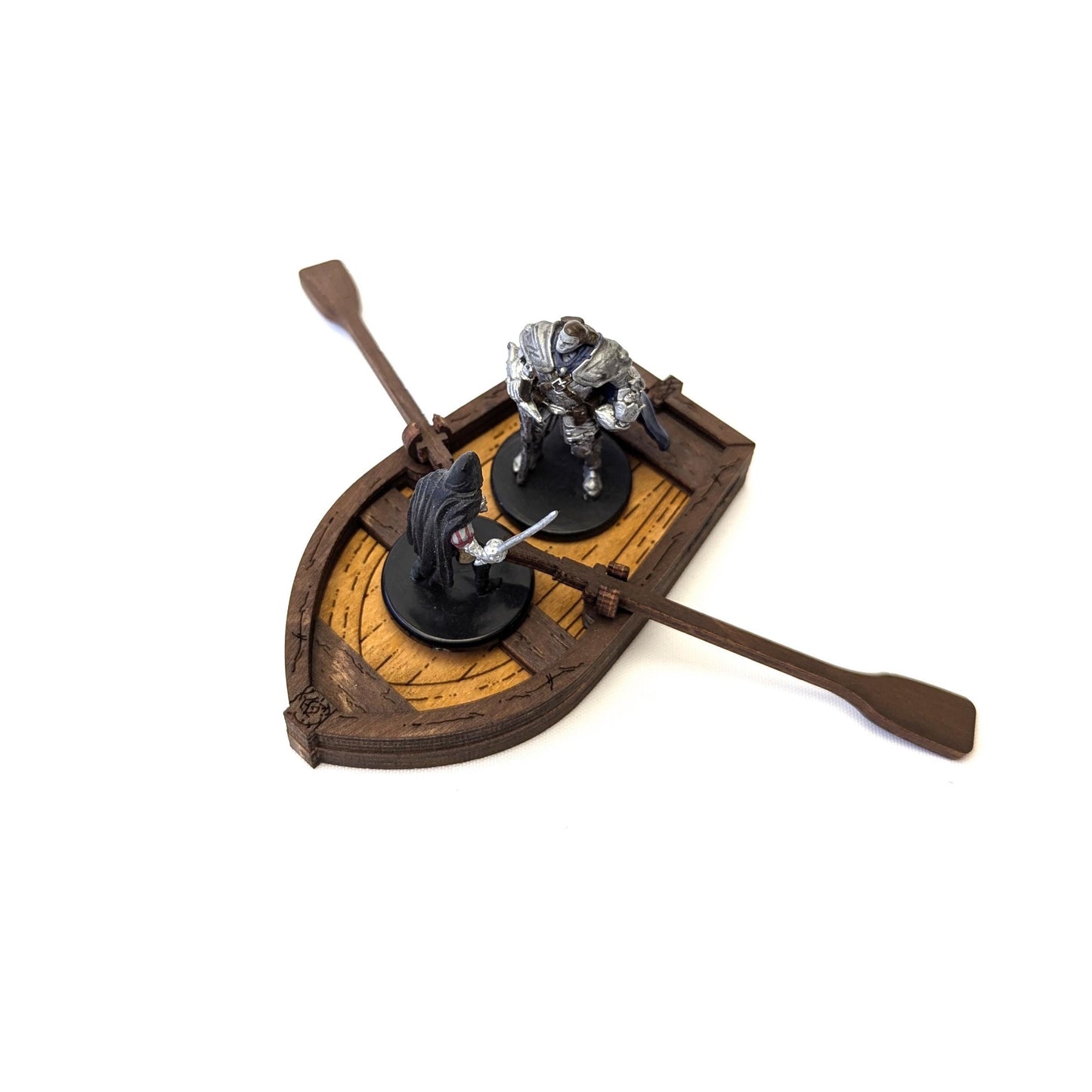 Rowboat with Moveable Oars
