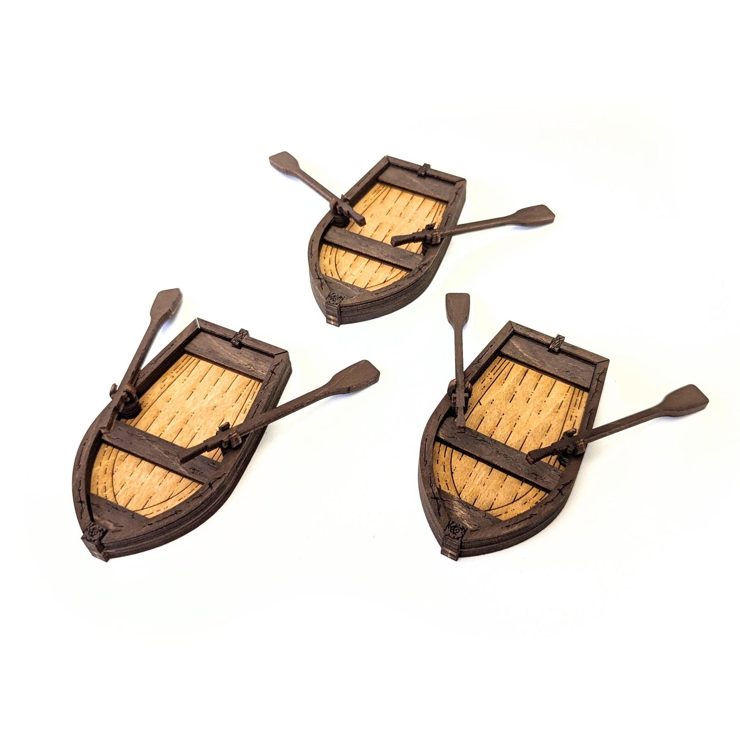 Rowboat with Moveable Oars