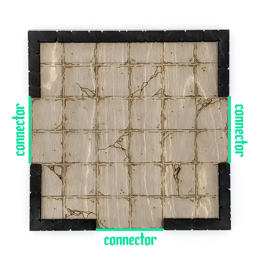 Dungeon - Connector - Intersection 3-Way C