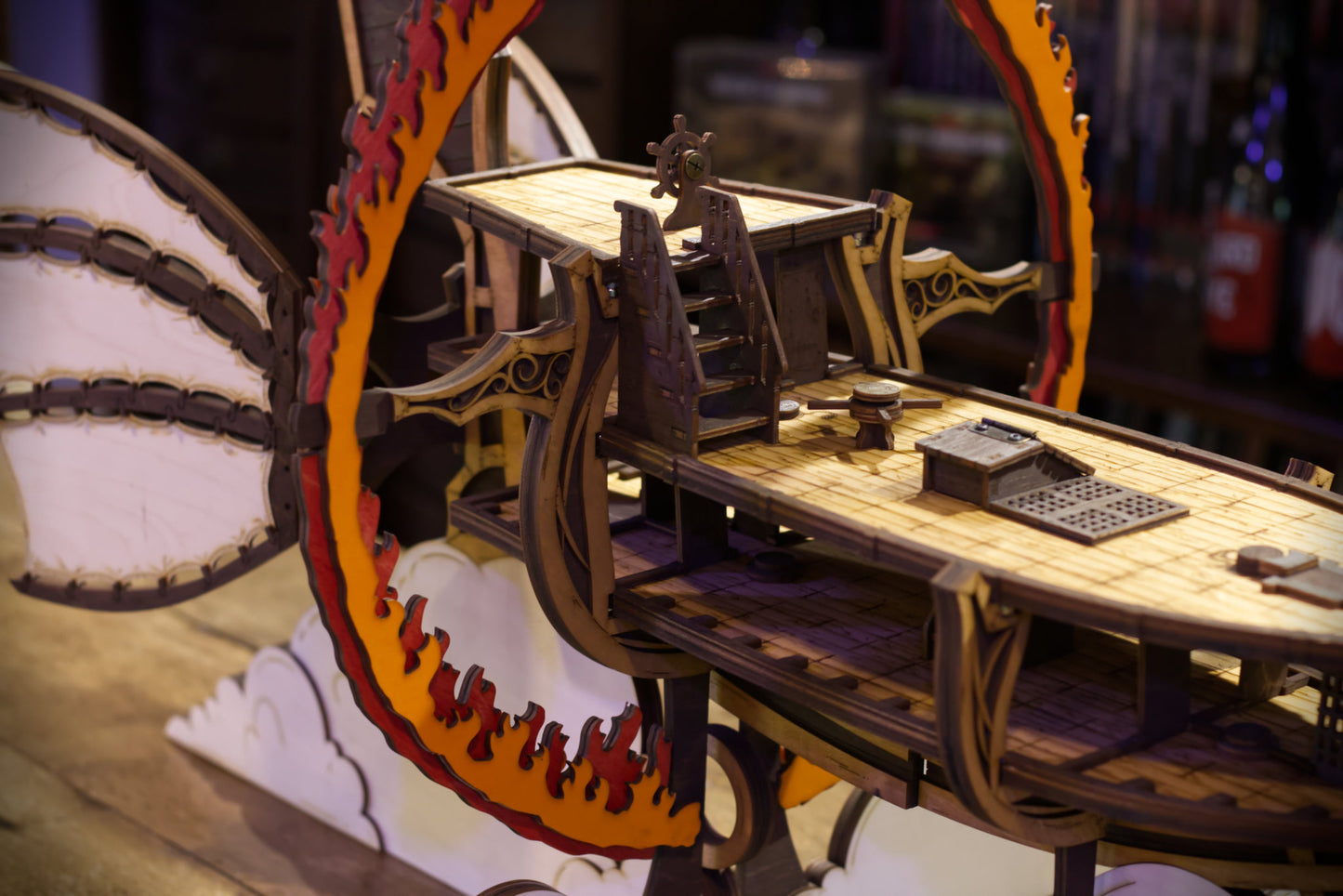 Elemental Airship Upgrade Kit for Brigantine Ship