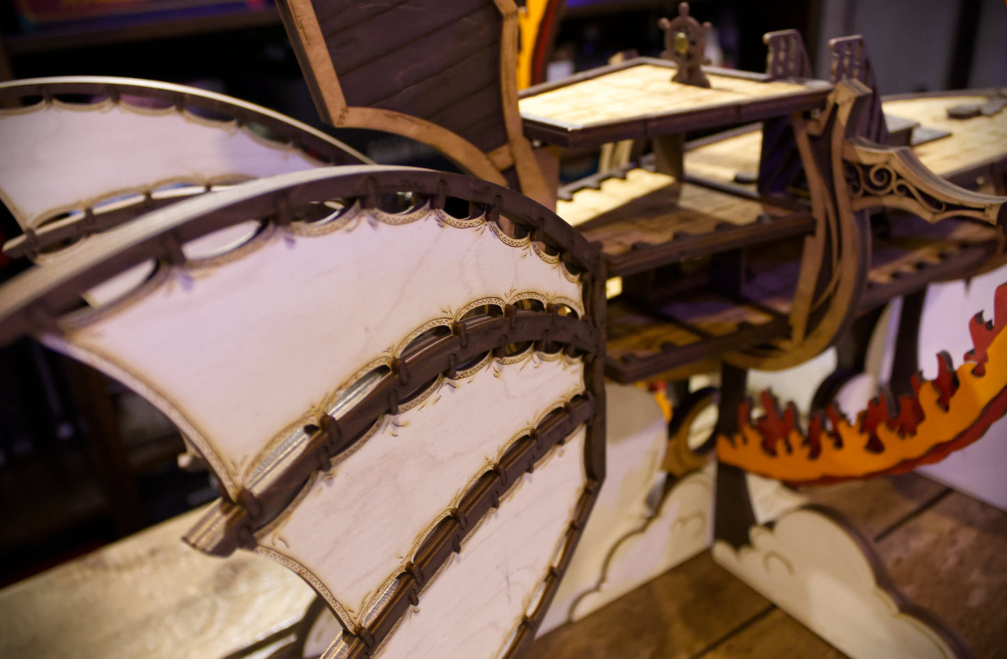 Elemental Airship Upgrade Kit for Brigantine Ship