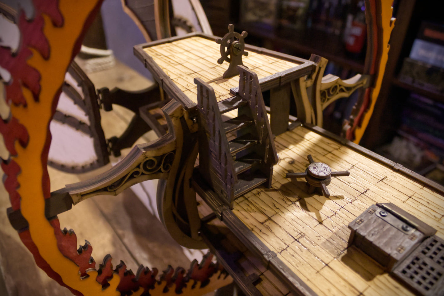 Elemental Airship Upgrade Kit for Brigantine Ship