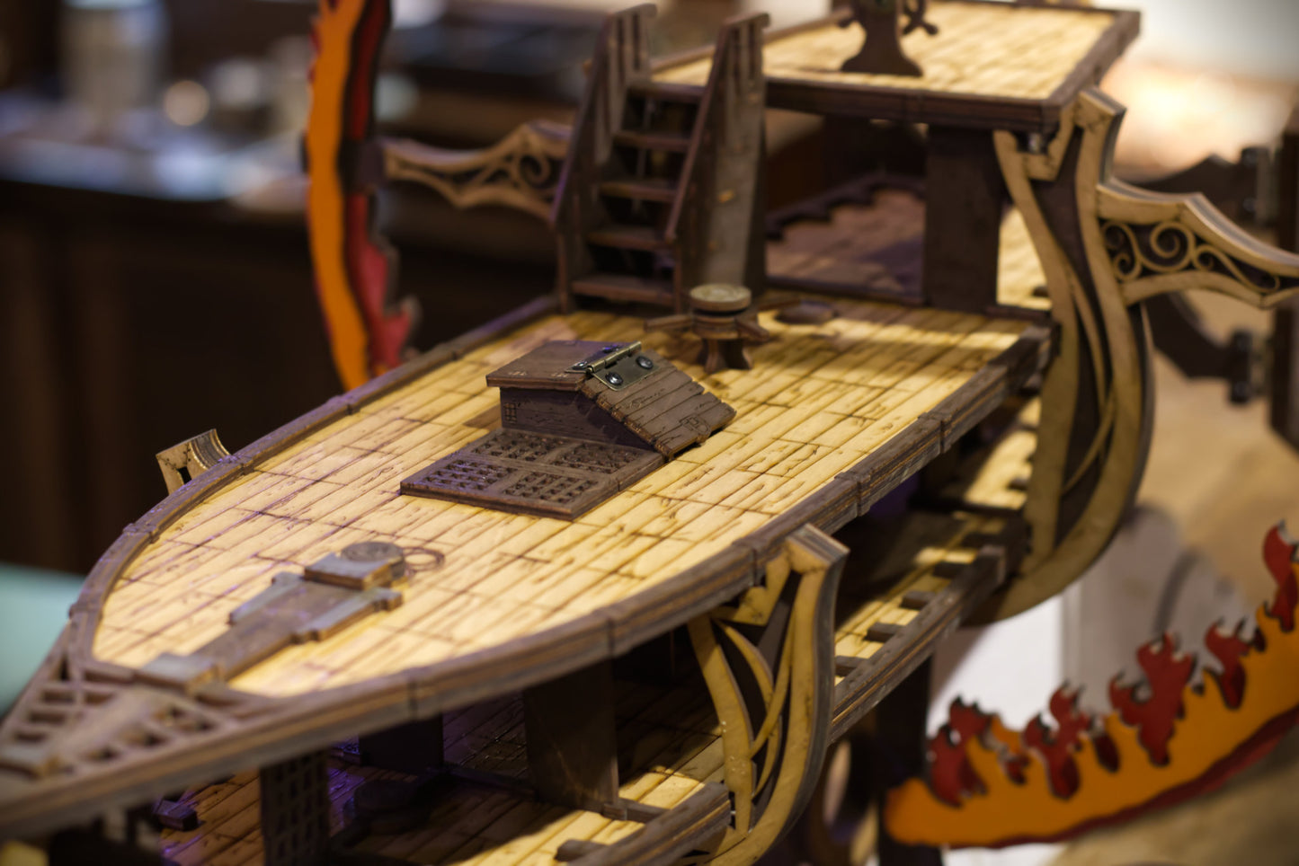 Elemental Airship Upgrade Kit for Brigantine Ship