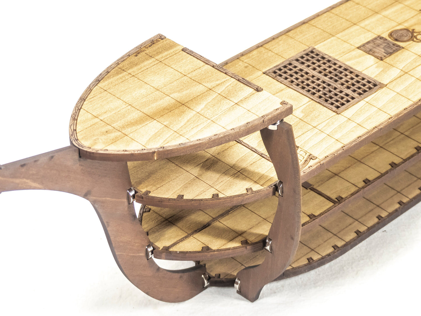 Magnetic Warship for TTRPGs like D&D, Pathfinder, Daggerheart | Painted, Ready for Use