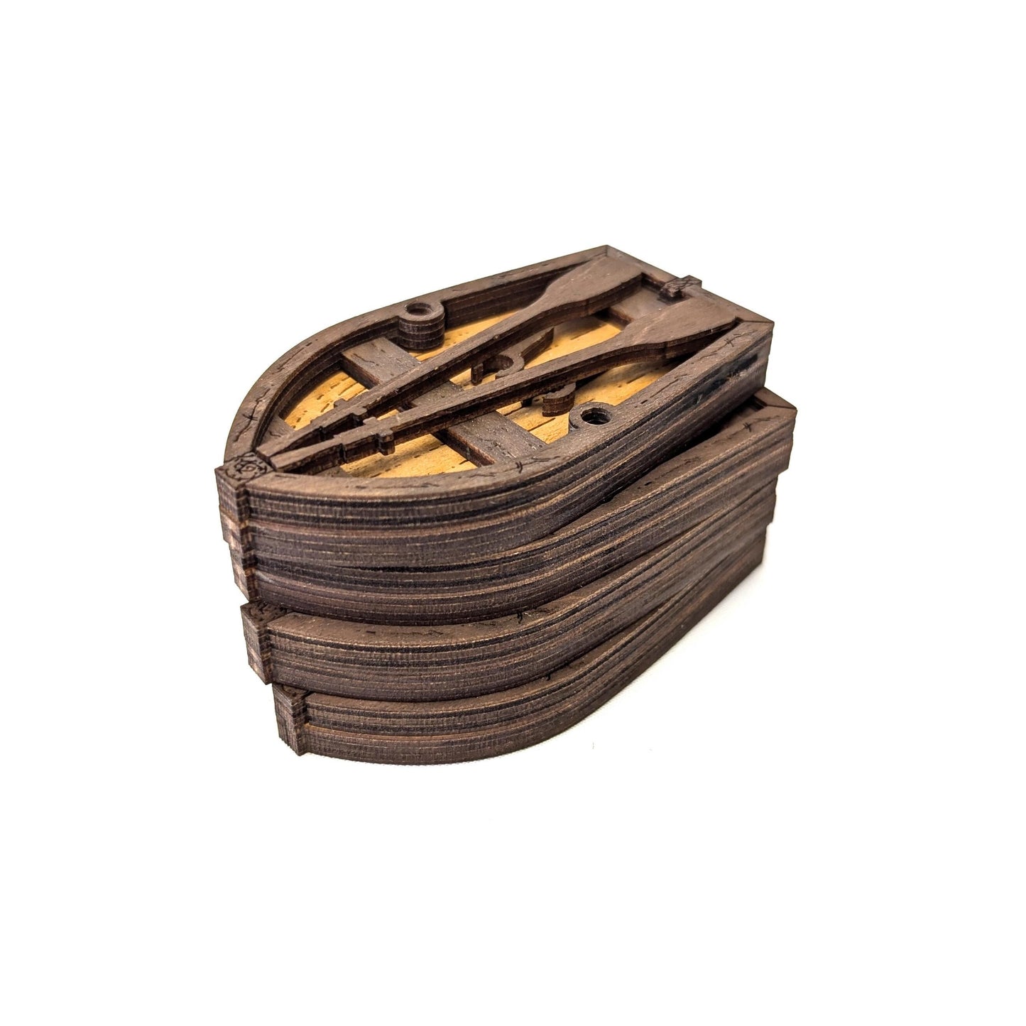 Rowboat with Moveable Oars