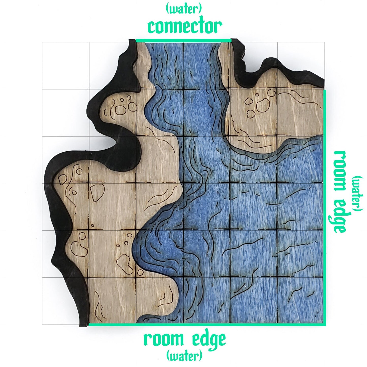 Cavern - Room - Water Corner 1-WaterExit A