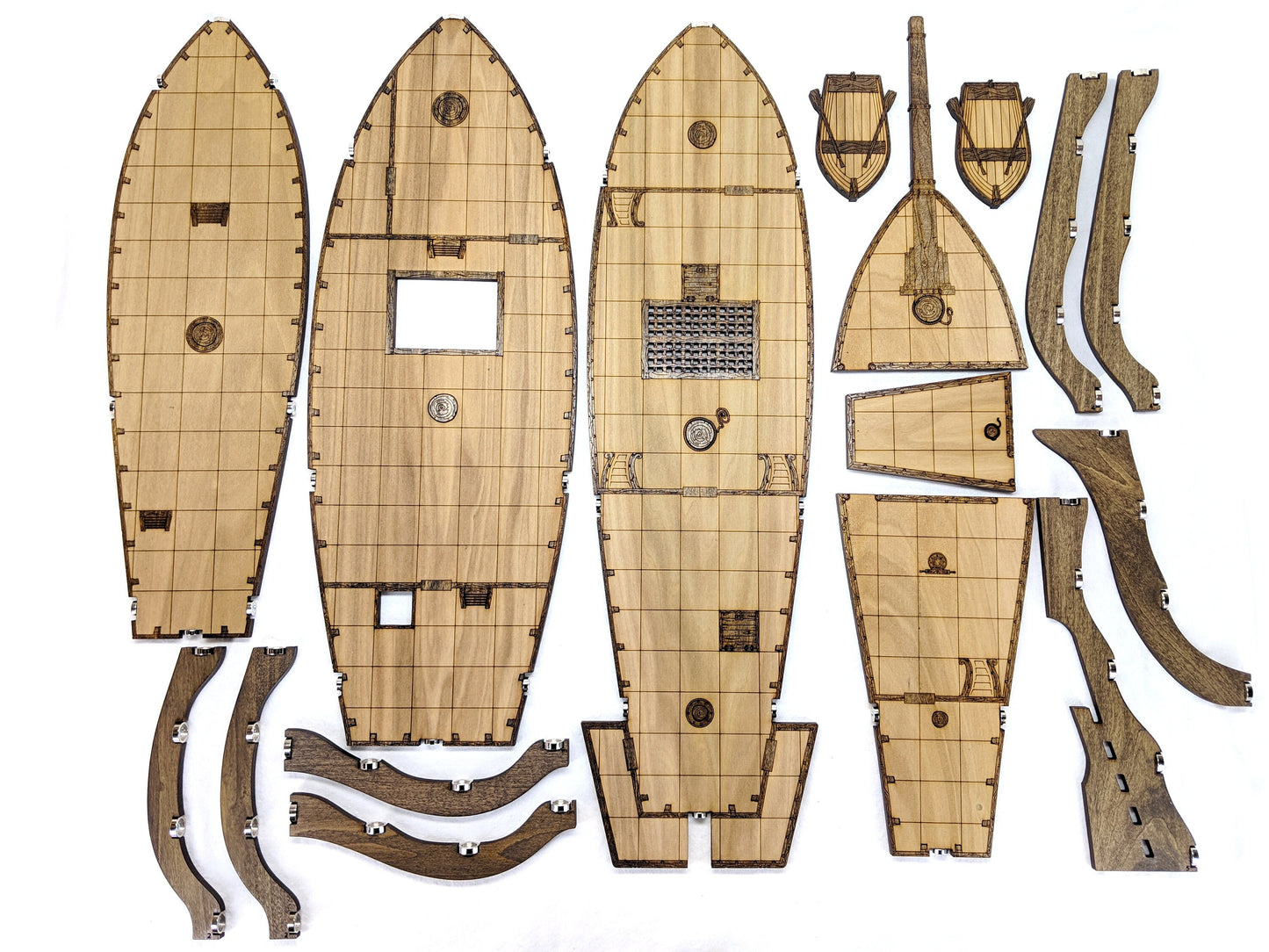 Magnetic Galleon Ship for TTRPGs like D&D, Pathfinder, Daggerheart | Painted, Ready for Use