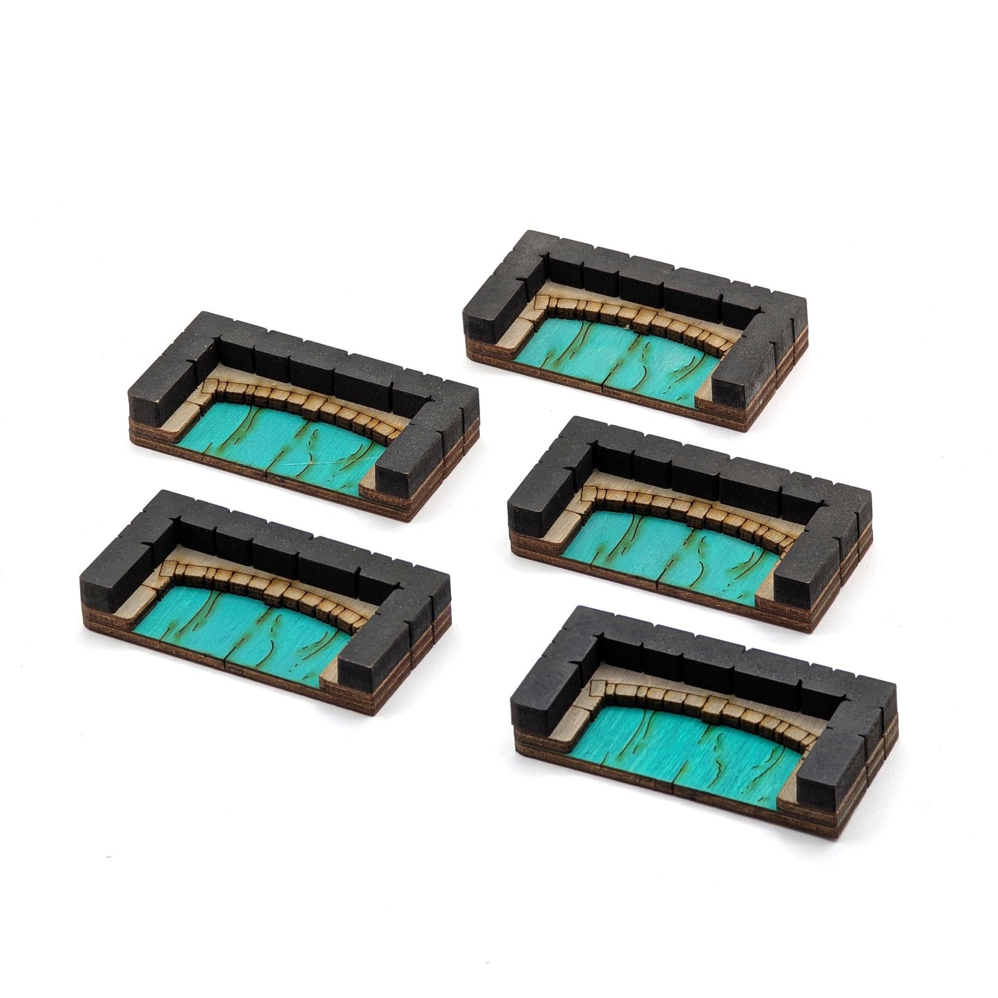 Sewer - Connector - Cap A (set of 5)