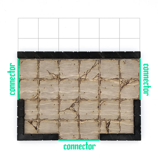 Dungeon - Connector - Intersection 3-Way D