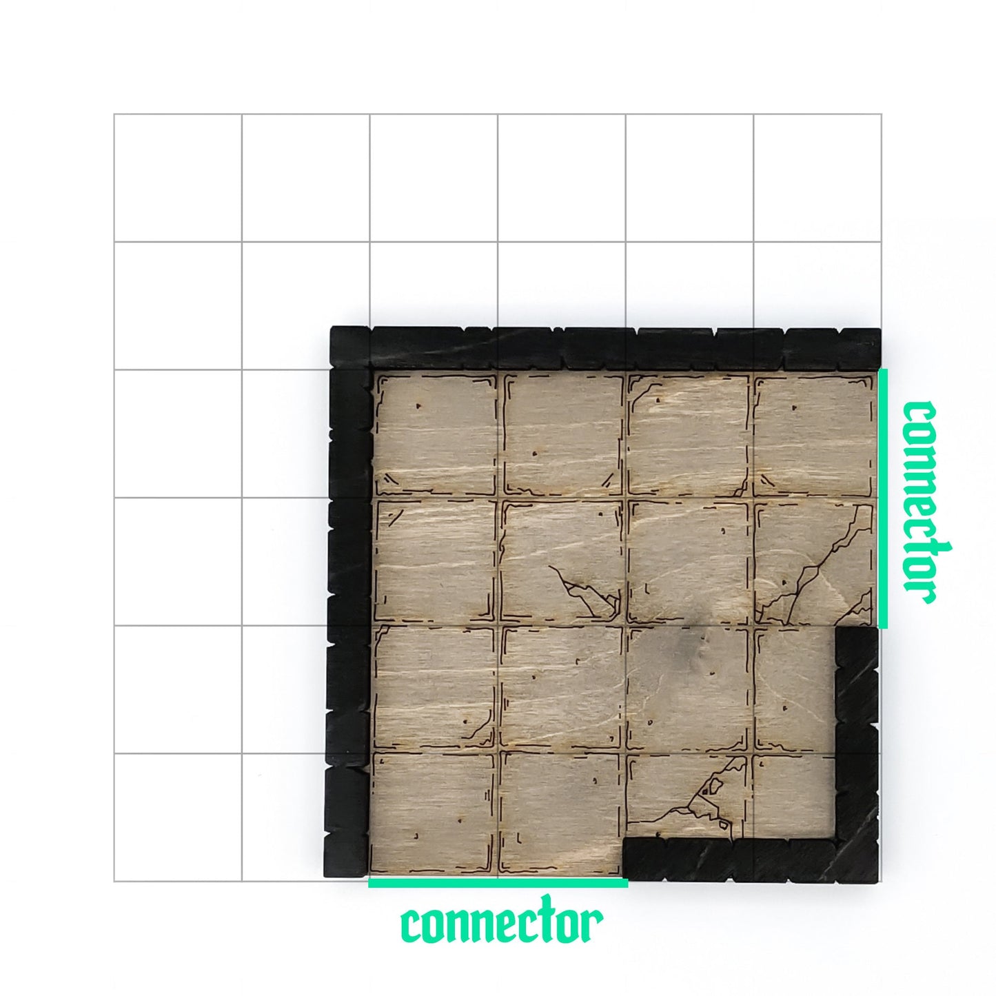 Dungeon - Connector - Corner D